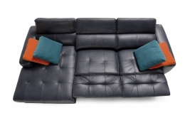 sofá chaiselong arcon modelo leonardo divani