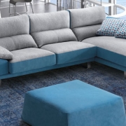 características de un sofá con estructura metálica