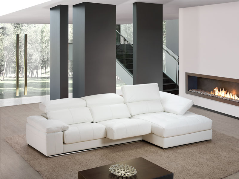 01 sofa blanco - Apuesta por un sofá blanco