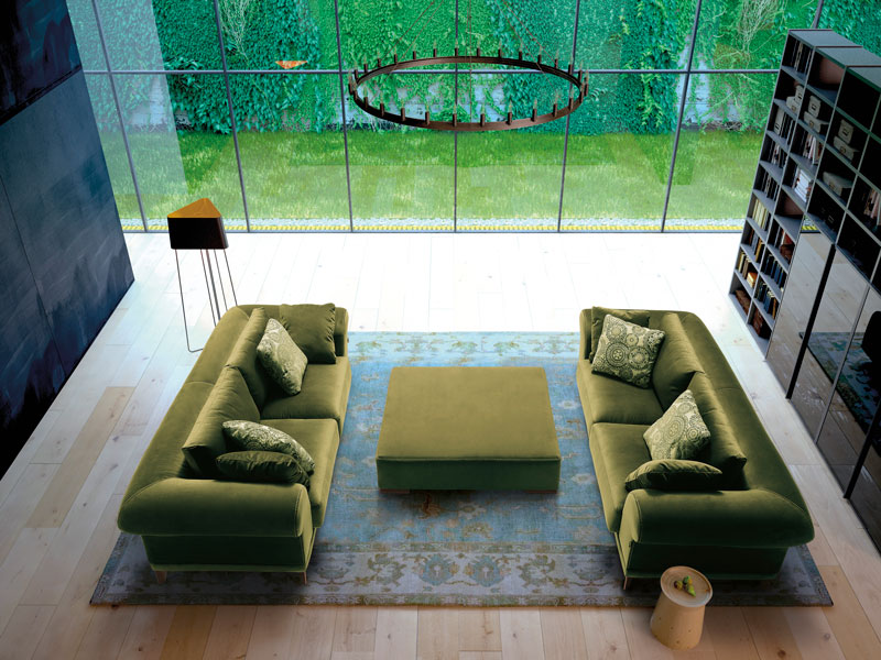 04 sofas colores - Los sofás de colores son tendencia