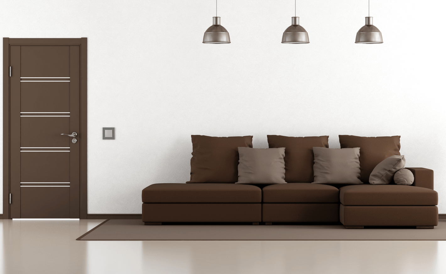 Ideas de combinación de cojines para sofá beige
